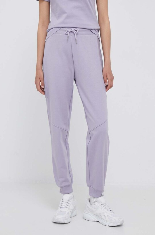 Calvin Klein Jeans pantaloni de trening tricotaj violet J20J221295