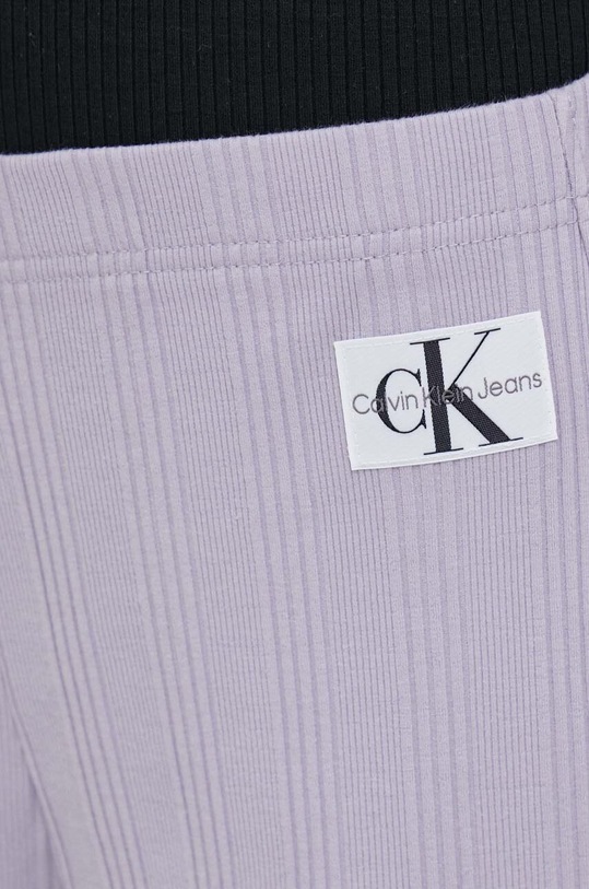 Tepláky Calvin Klein Jeans J20J221597 fialová