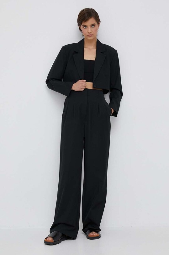 Hlače Calvin Klein Jeans J20J222133 črna AW23