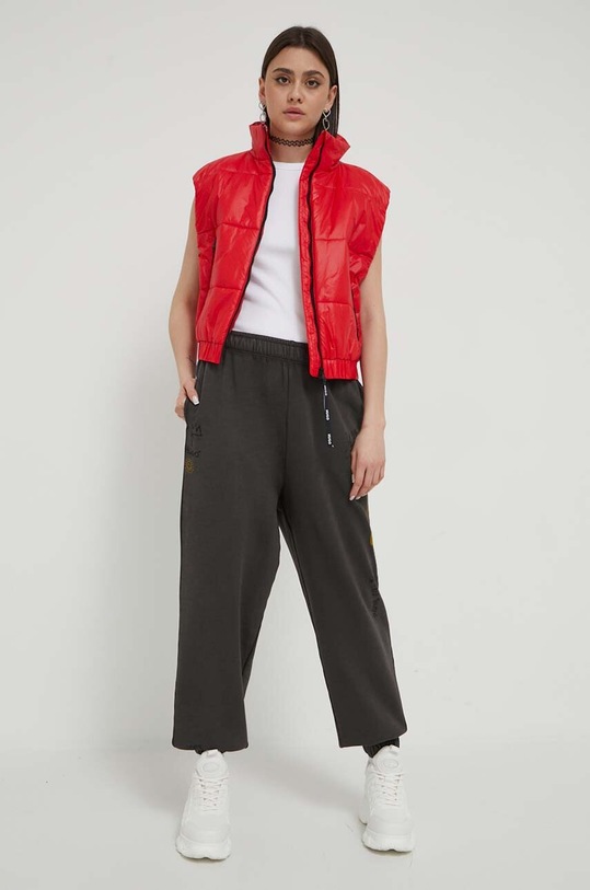 HUGO spodnie dresowe bawełniane 50493203 czarny AW23