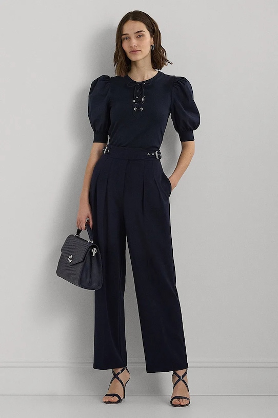 Ruházat Lauren Ralph Lauren nadrág 200909227 sötétkék