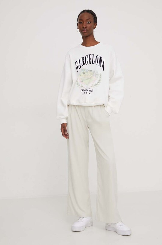 Hollister Co. pantaloni KI356.3042.101 bej SS24