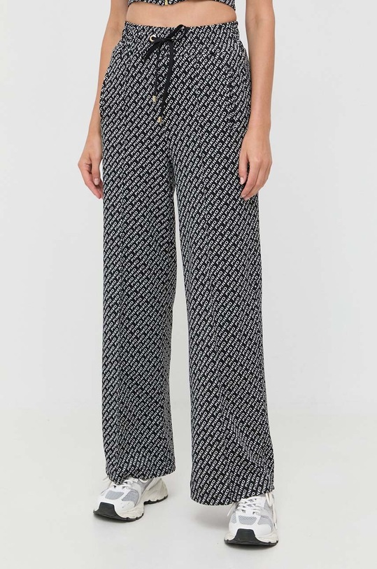 Pinko spodnie z elastanem czarny 101657.A131