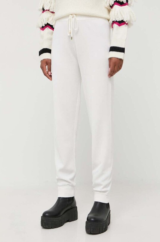 Pinko pantaloni de trening tricotaj bej 101567.A115