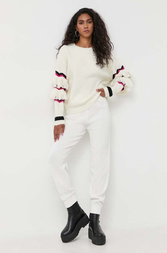 Pinko pantaloni de trening 101567.A115 bej AW23