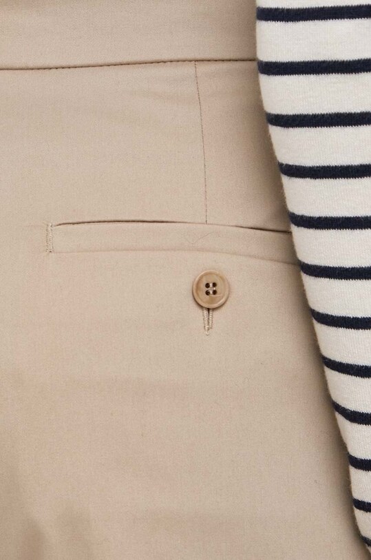 Weekend Max Mara spodnie beżowy 2351360139600