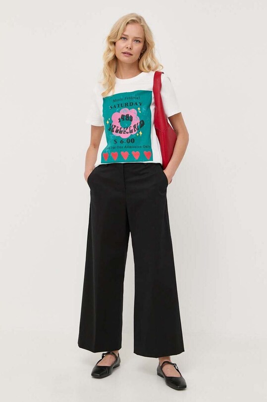 Hlače Weekend Max Mara 2351360139600 crna AW23