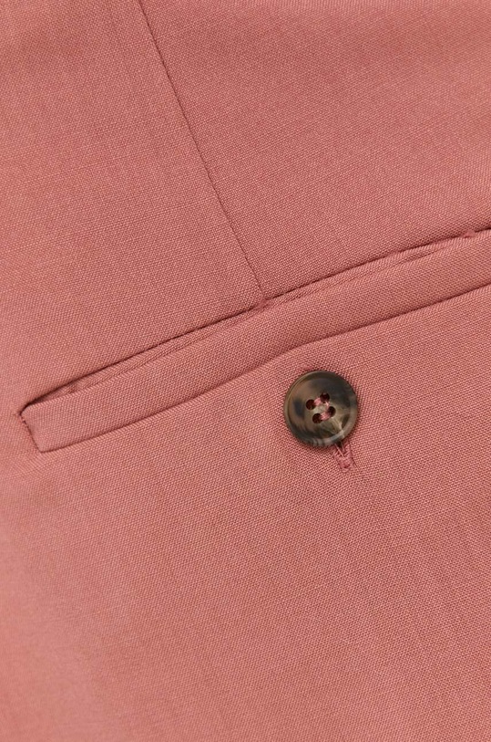 Вовняні штани Weekend Max Mara рожевий 2351361539600