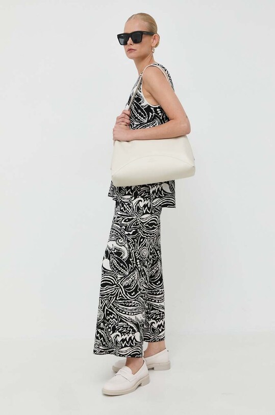 Штани Weekend Max Mara 2353360139600 чорний AW23