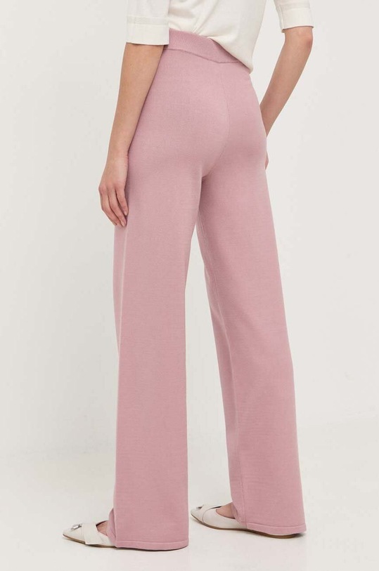 Odzież Max Mara Leisure spodnie 2333360134600 różowy