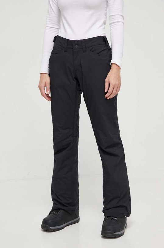 Roxy pantaloni Backyard panza negru ERJTP03238
