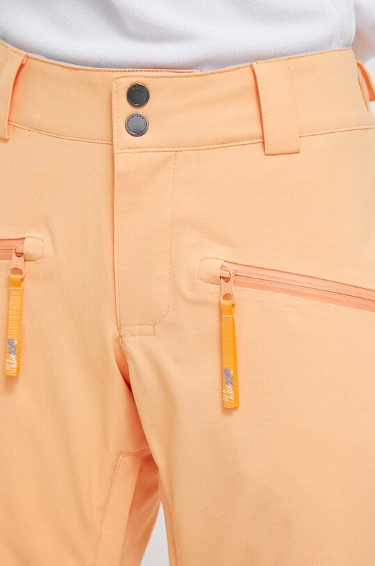Îmbrăcăminte Roxy pantaloni Woodrose x Chloe Kim ERJTP03260 portocaliu