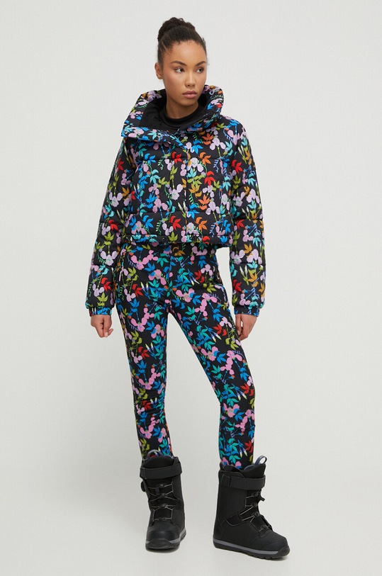 Nohavice Roxy Fuseau x Rowley ERJTP03254 čierna AW23