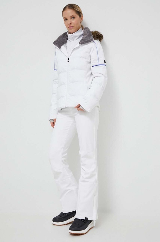 Παντελόνι σκι Roxy Rising High ERJTP03285 λευκό AW23