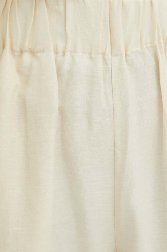 Штани з домішкою льону By Malene Birger Campine Q71784001 бежевий