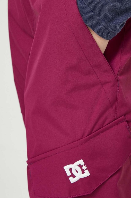 DC pantaloni Nonchalant burgundia ADJTP03023
