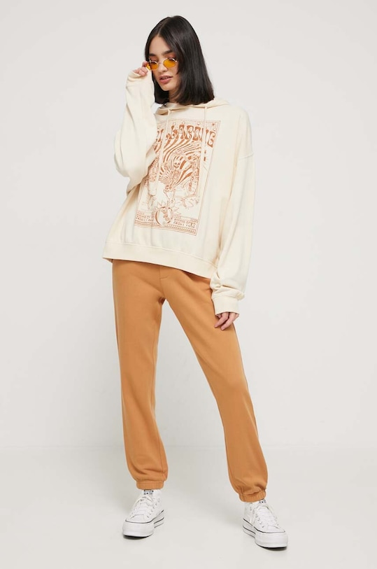 Billabong spodnie dresowe ABJNP00385 brązowy AW23