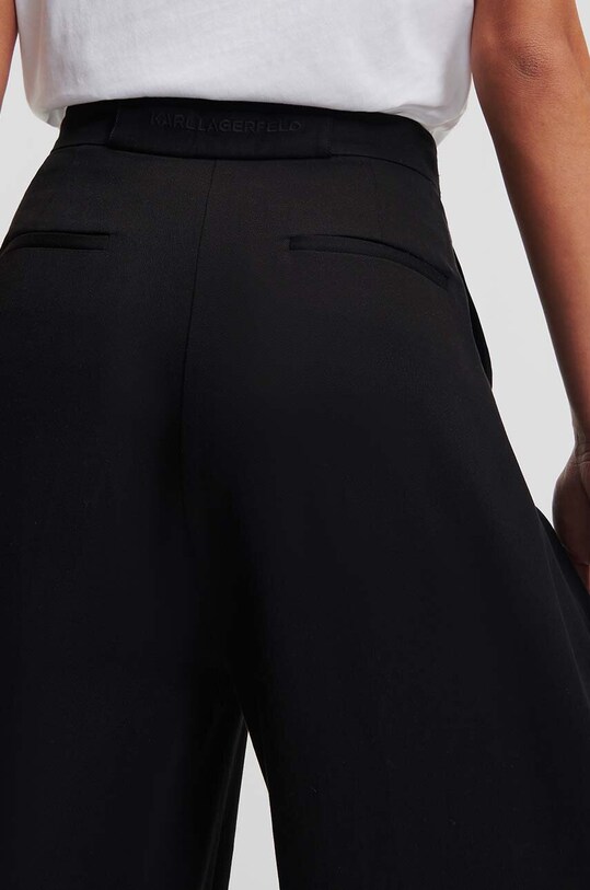 Karl Lagerfeld spodnie 235W1003 czarny AW23