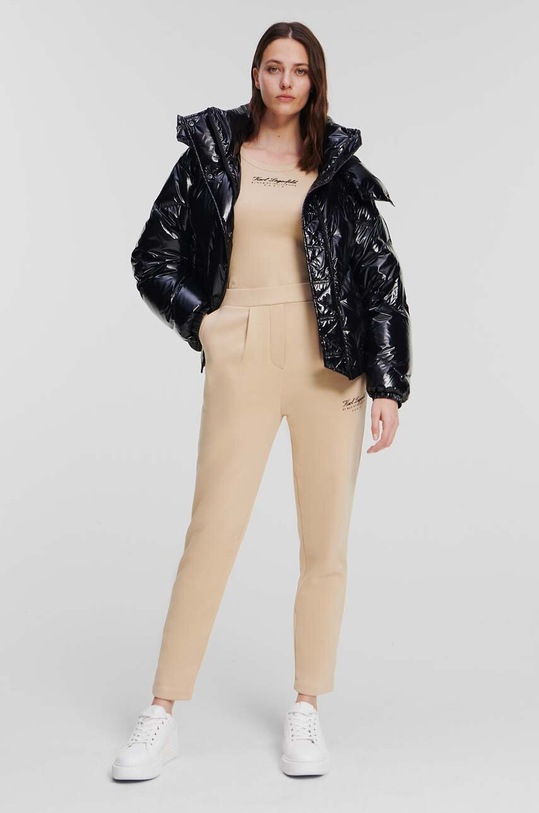 Karl Lagerfeld pantaloni de trening 235W1053 bej