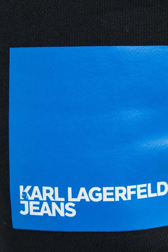 Παντελόνι φόρμας Karl Lagerfeld Jeans μαύρο 235J1050