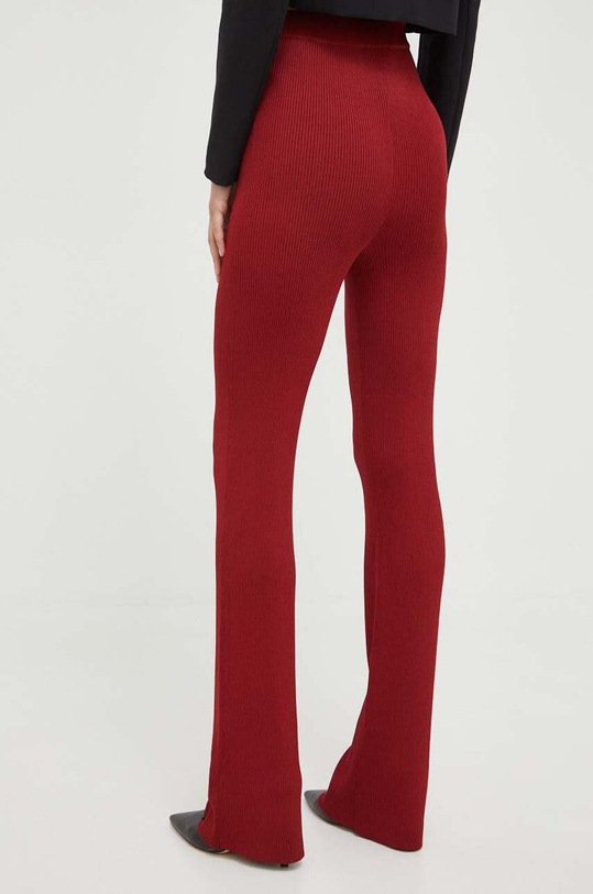 Îmbrăcăminte Patrizia Pepe pantaloni 8P0444.K9J5A burgundia