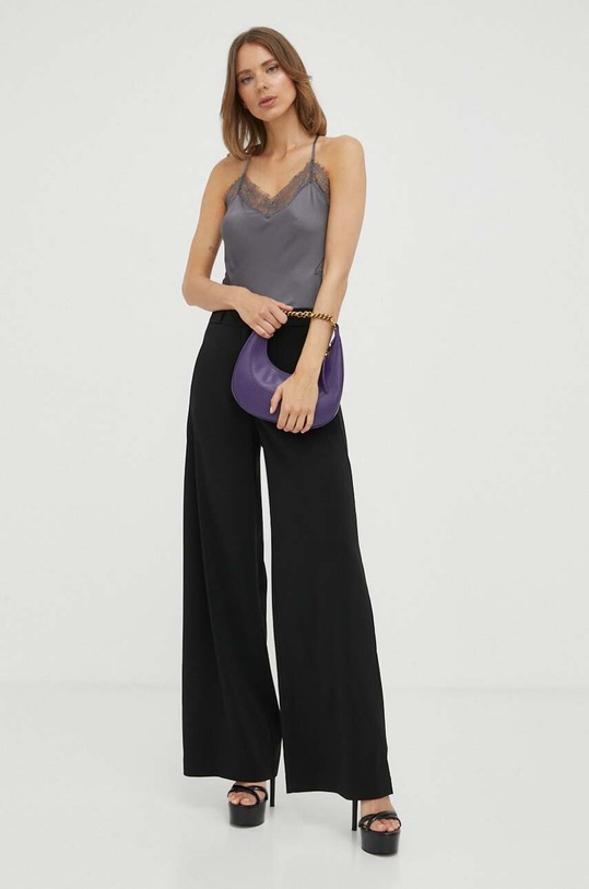 Patrizia Pepe spodnie 8P0539.A6F5 czarny AW23