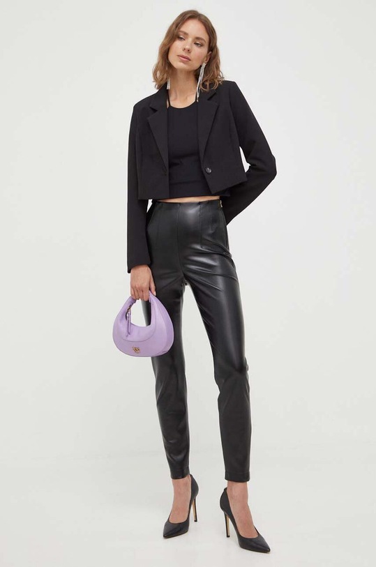 Patrizia Pepe spodnie 8P0546.E005 czarny AW23
