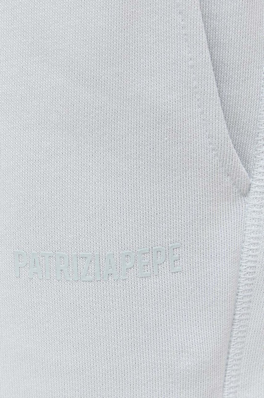 Patrizia Pepe pantaloni da jogging in cotone grigio 8P0549.J096