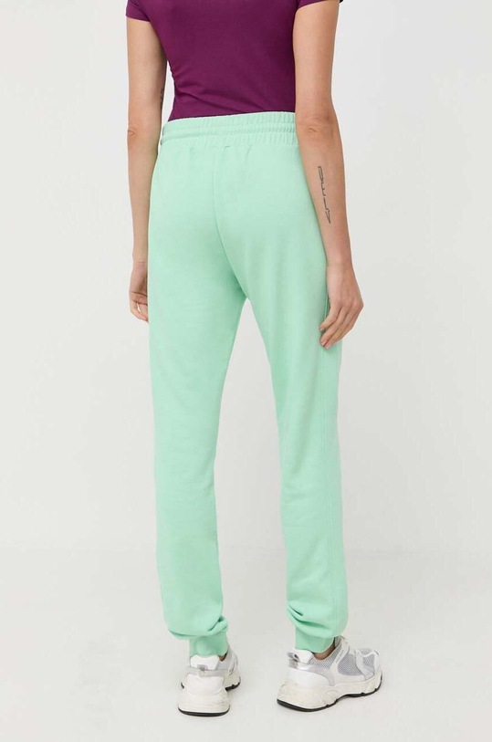 Odzież Patrizia Pepe spodnie dresowe bawełniane 8P0549.J096 zielony