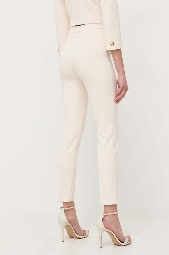 Odzież Elisabetta Franchi spodnie PA00536E2 beżowy