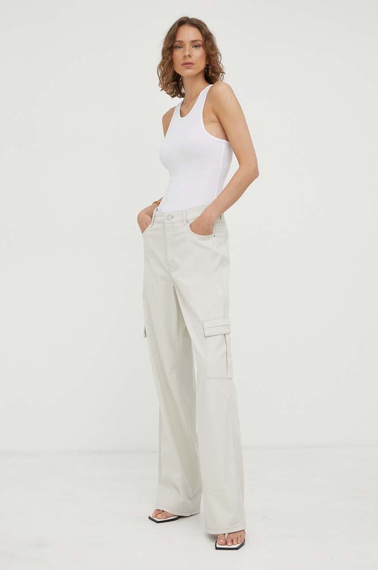 Штани Gestuz 10908214 бежевий AW23