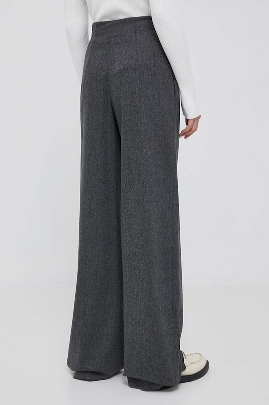 Îmbrăcăminte Emporio Armani pantaloni de lana H4NP37.E2109 gri