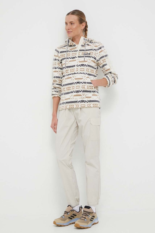 Columbia spodnie outdoorowe Boundless 2055031 beżowy AW23