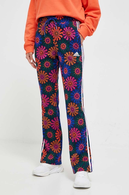 Παντελόνι φόρμας adidas FARMx FARM Rio πλεκτό ύφασμα πολύχρωμο IM2364