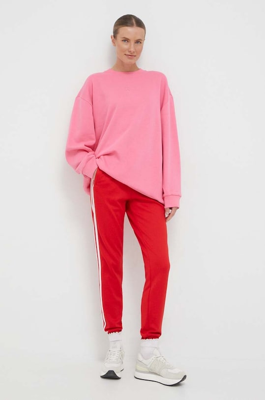 adidas Originals spodnie dresowe IK3858 czerwony SS24