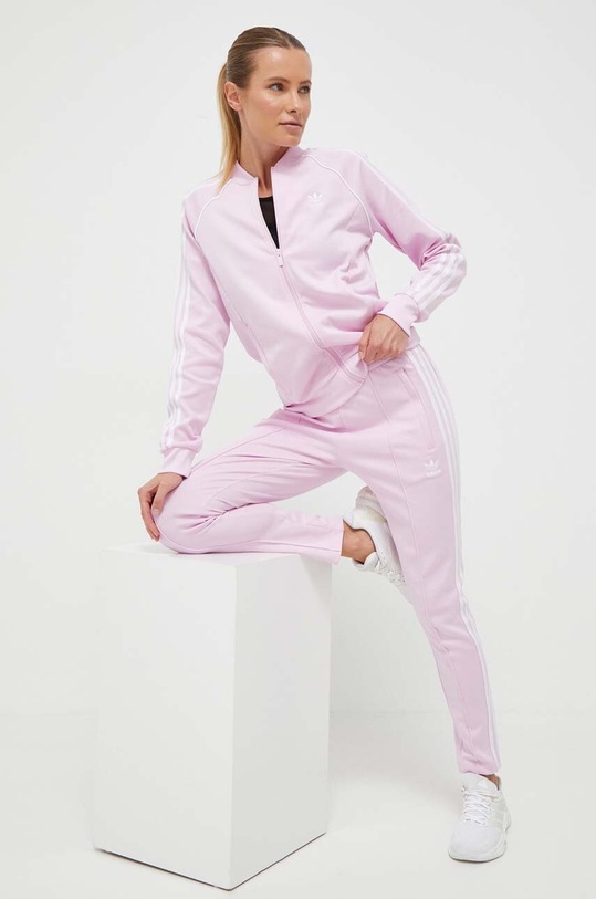 Tepláky adidas Originals IK6604 ružová AW23