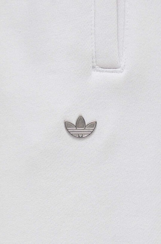 adidas Originals pantaloni de trening din bumbac gri IL2379