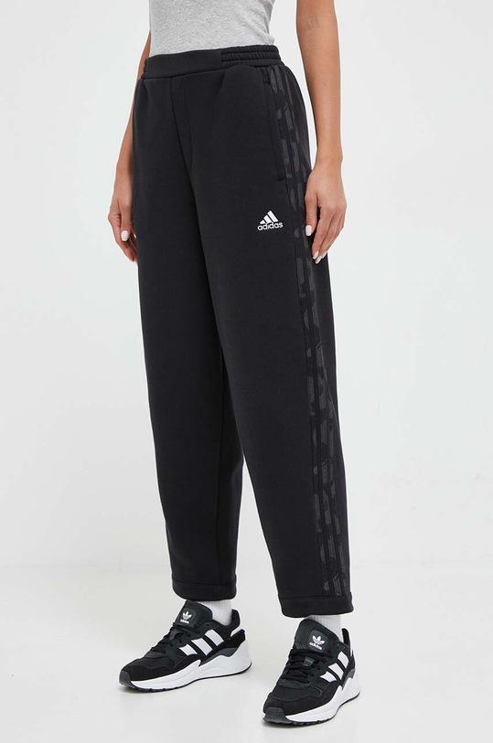 adidas spodnie dresowe dzianina czarny IL3019