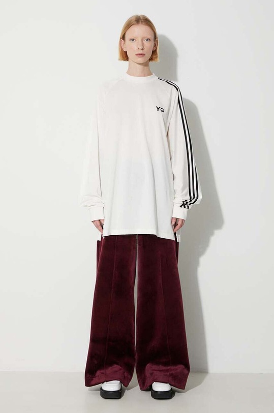 Tepláky adidas Originals Velvet Pant Maroon IL5744 burgundské AW23