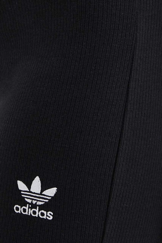 Nohavice adidas Originals Essentials Rib Flared čierna II8056