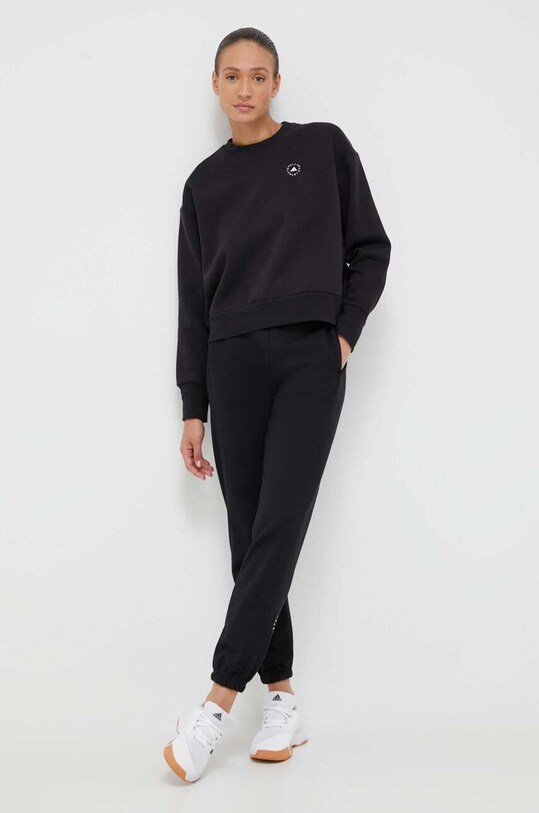 Спортен панталон adidas by Stella McCartney IB6860 черен SS24