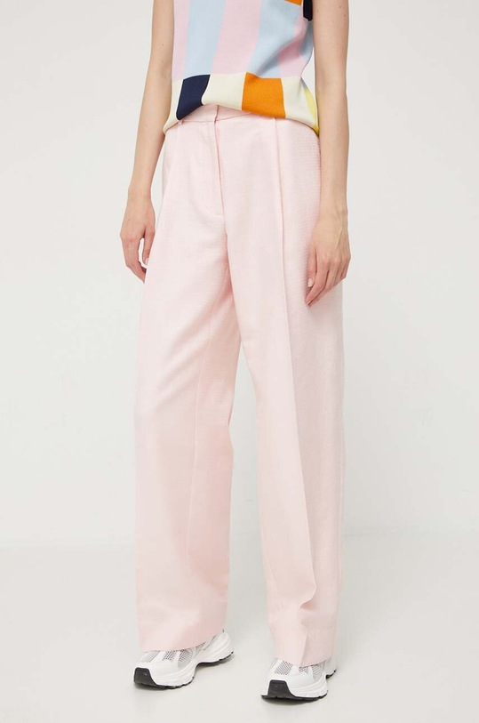 Bavlnené nohavice Stine Goya SG5174 ružová AW23