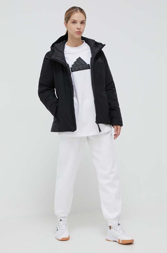 Παντελόνι φόρμας adidas HK0440 λευκό AW23