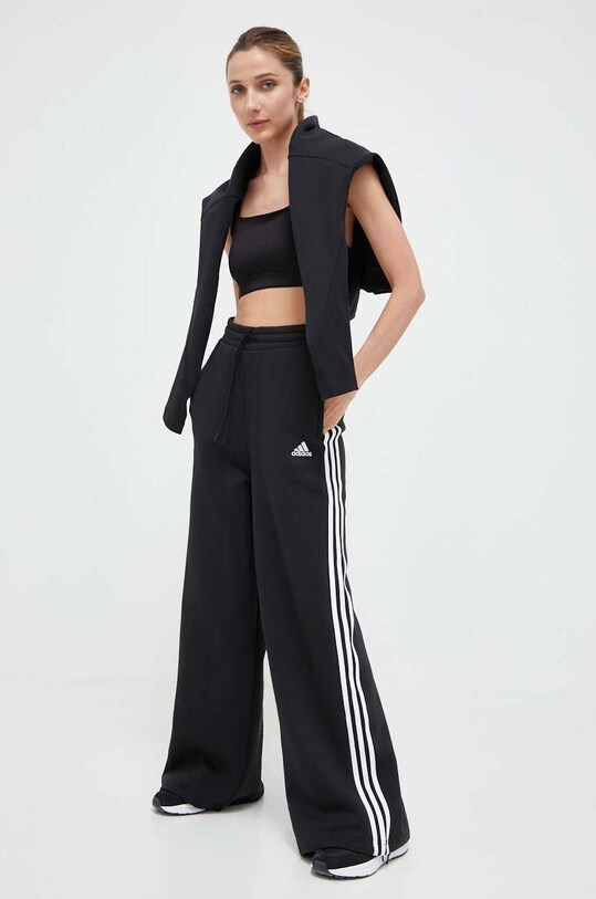 adidas spodnie dresowe Essentials dzianina czarny HZ5747