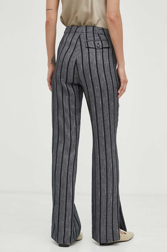 Oblečenie Tepláky s ľanovou prímesou Day Birger et Mikkelsen DAY65242587 sivá