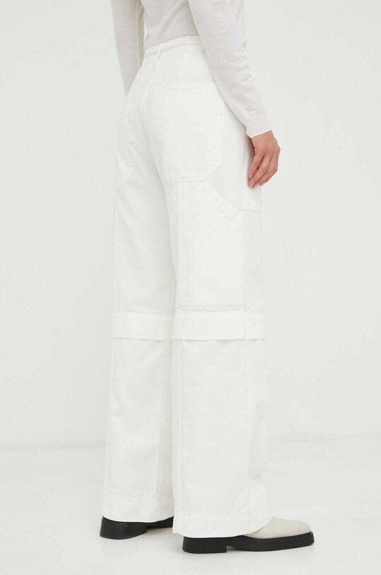 Îmbrăcăminte Day Birger et Mikkelsen pantaloni de bumbac DAY65242678 alb