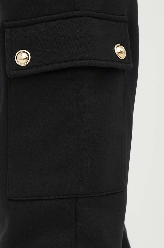 MICHAEL Michael Kors spodnie dresowe bawełniane czarny MF330HV5QU