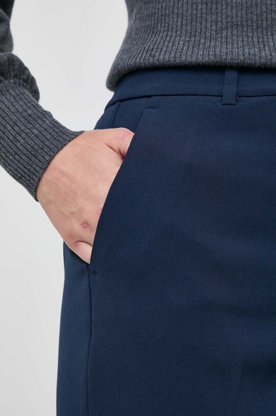 MICHAEL Michael Kors pantaloni bleumarin MF330HRENX