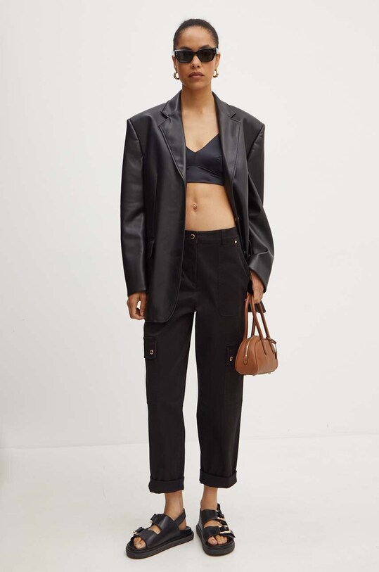 Брюки MICHAEL Michael Kors MF330GY3X6 чёрный AW24