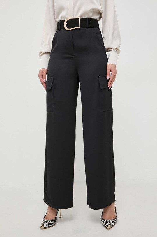 Παντελόνι Marella 2331360233200 μαύρο AW23